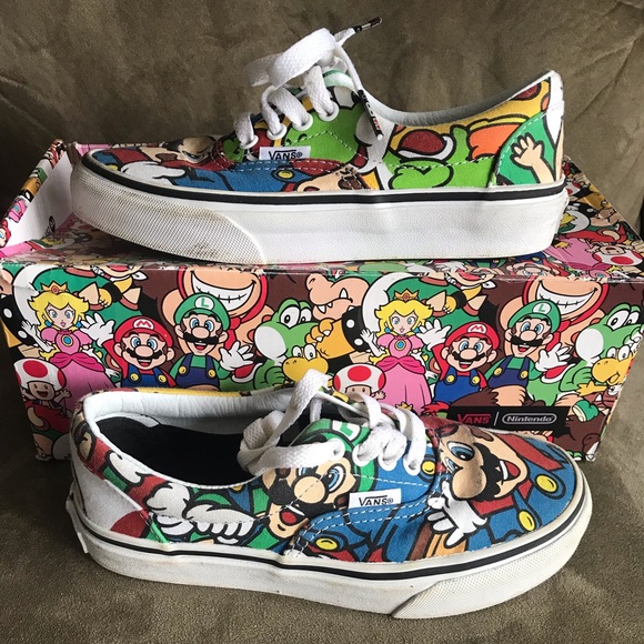 vans nintendo sneakers